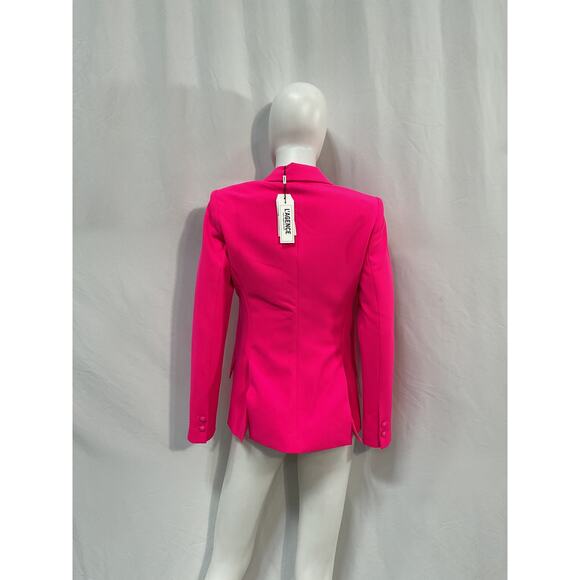 L'Agence 'Chamberlain' Pink Polyester Blazer Size 2 - NWT - Picture 2 of 4